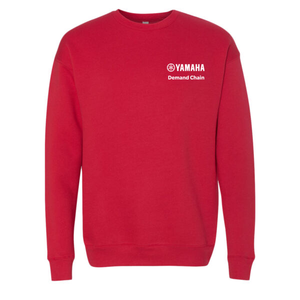 Bella & Canvas Sponge Fleece Drop Shoulder Crewneck - Printed Logo Thumbnail